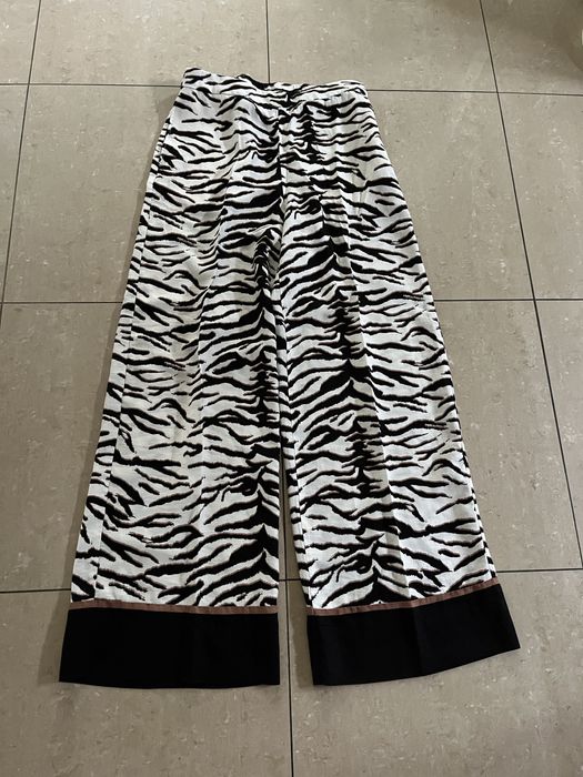 Spodnie H&M letnie r L 40 wizkoza
