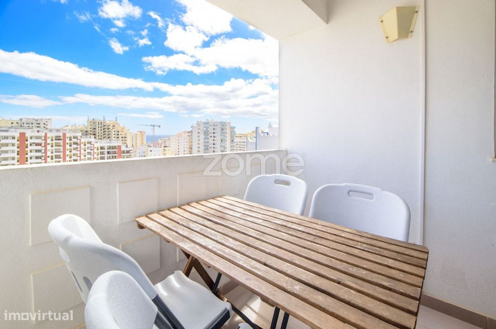 T0+1 com vista mar no Clube Praia da Rocha