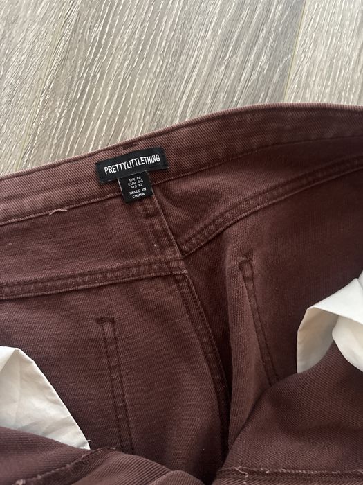 Коричневі джинси 44 розмір