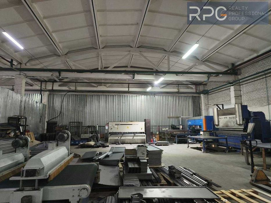 БЕЗ% СКЛАД 3800 м² Бровари рампа нульові ворота стелі 5.8м +офіс