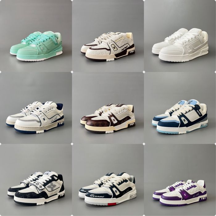 Нові Кросівки Louis Vuitton Trainer/LV Trainer Sneakers/Люкс якість!