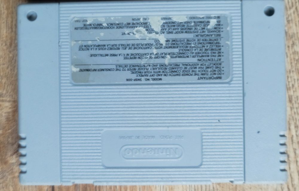 Gra Nintendo SNES Michael Jordan Chaos in the windy city