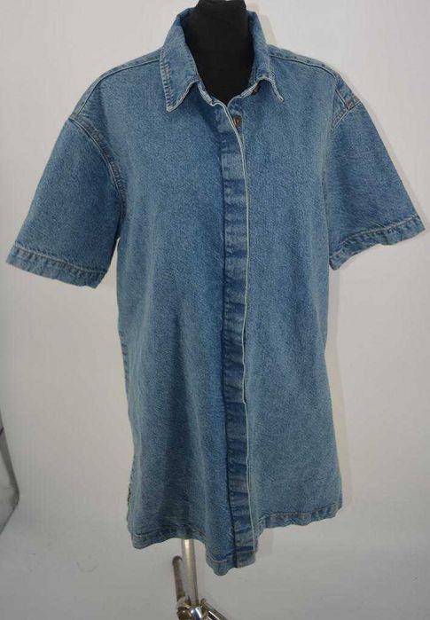 Luźna koszula jeansowa Asos w stylu retro 38