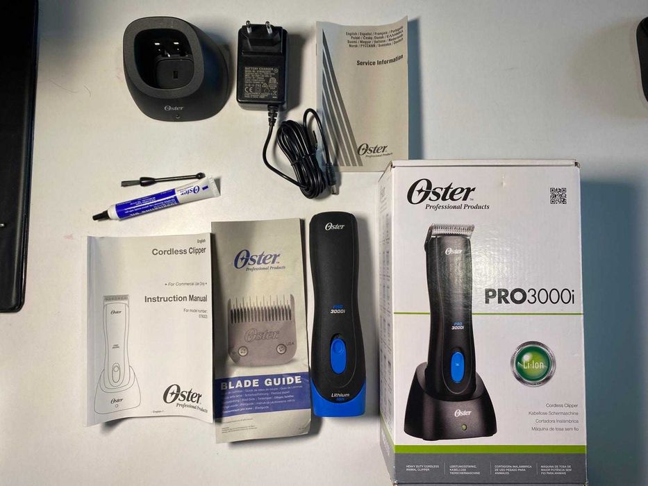 Máquina de tosquiar sem fio Oster Pro3000i