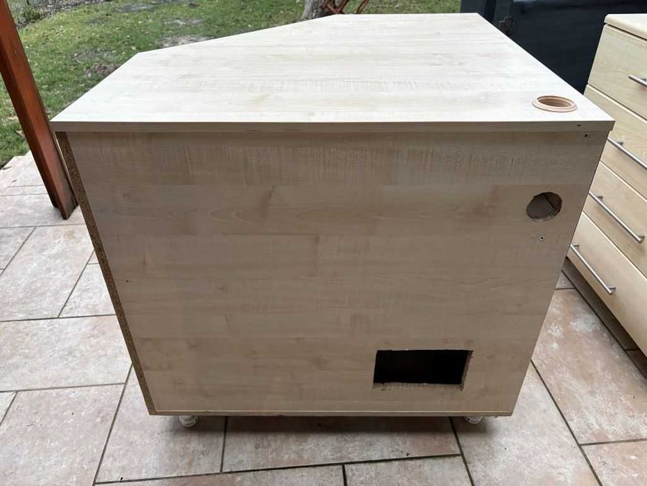 Szafka, komoda narożna, dobry stan, kolor klon Wawer, Warszawa