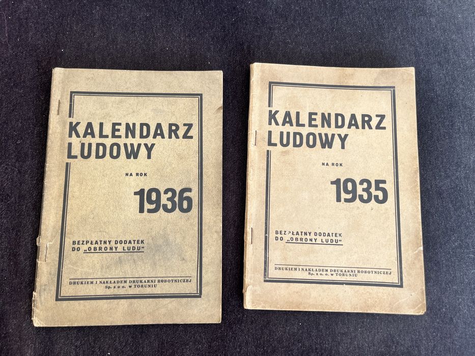 Kalendarz Ludowy 1936