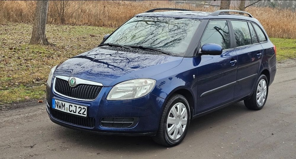 Skoda Fabia II 2009R Benzyna Klima Elektryka Relingi Serwisowana Ładna