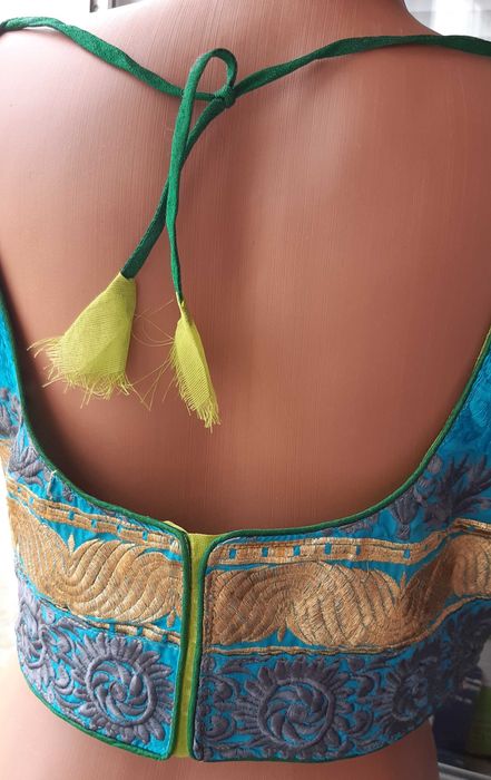 индийское чоли расшитое гладью,топ,индийская одежда,чолі