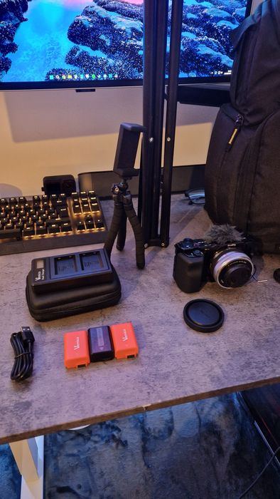 Kit Sony zv-e10 (muitos extras)