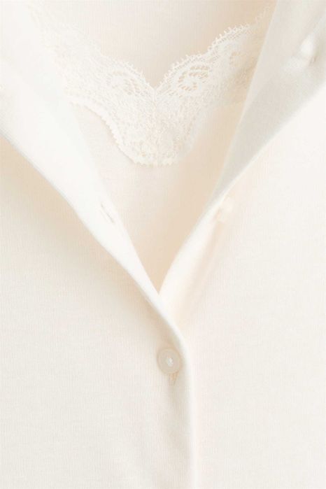 Bluzka kardigan L nowa kolekcja kremowy wiskoza dwuwarstwowy PROMOCJA