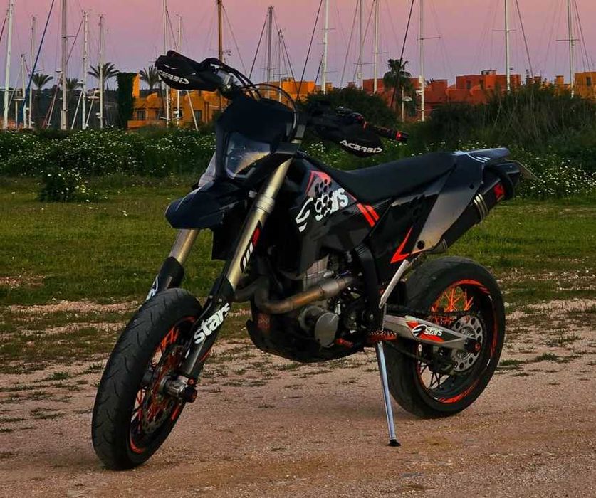 2010 KTM 530 exc f supermoto 35kw