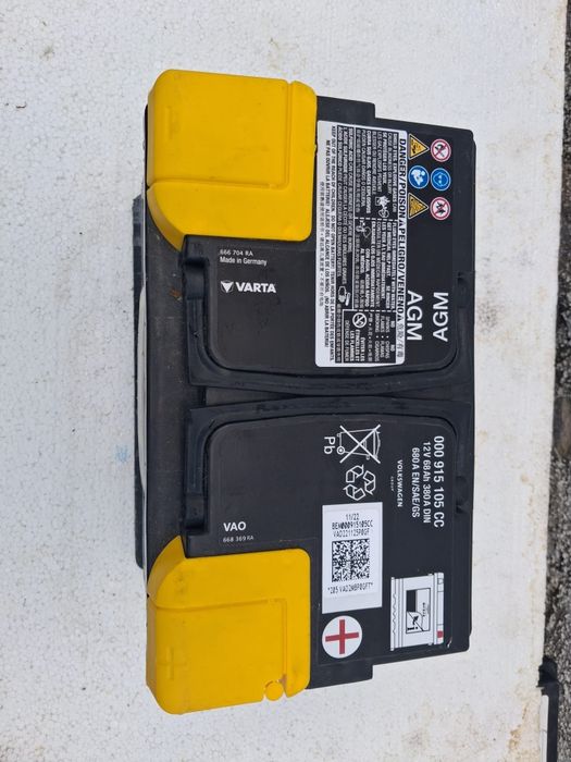 Akumulator AGM 68Ah  380A 12V