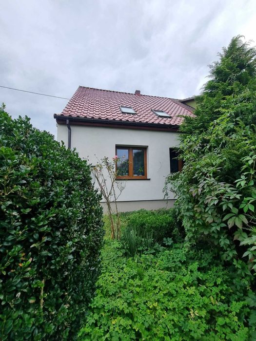 Dom w zabudowie bliźniaczej Ciesław 100m2 działka 4701 m2