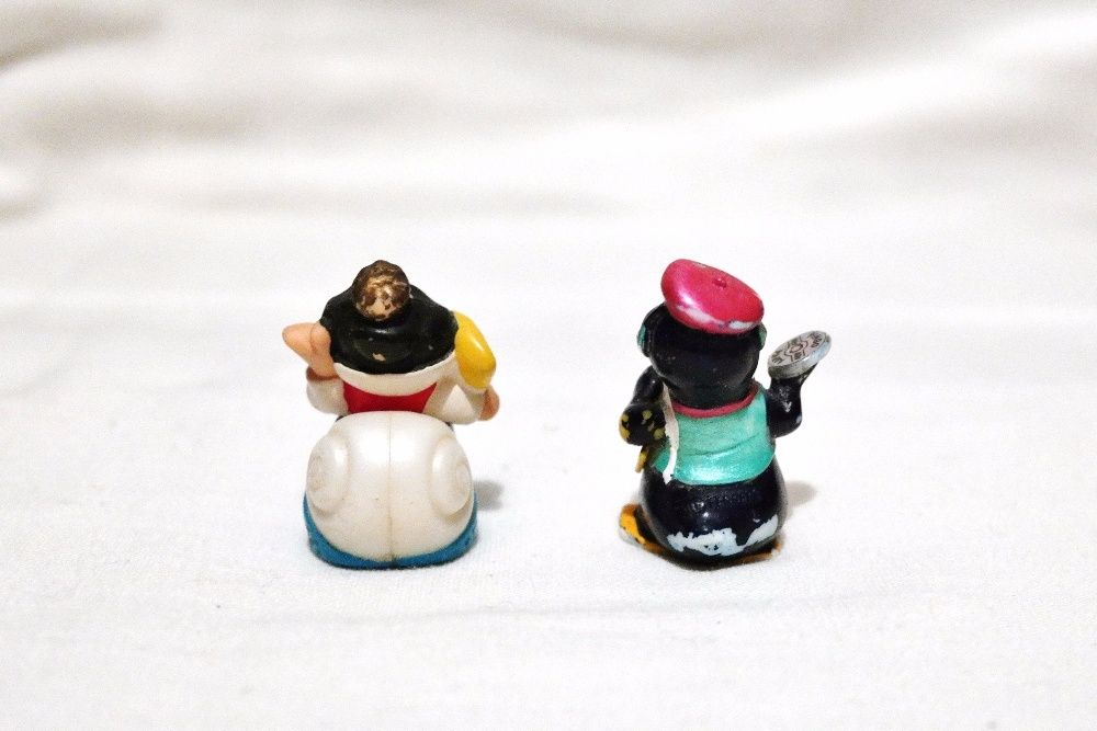 Мини игрушки набор 2шт Пингвин и Улитка резина пластик