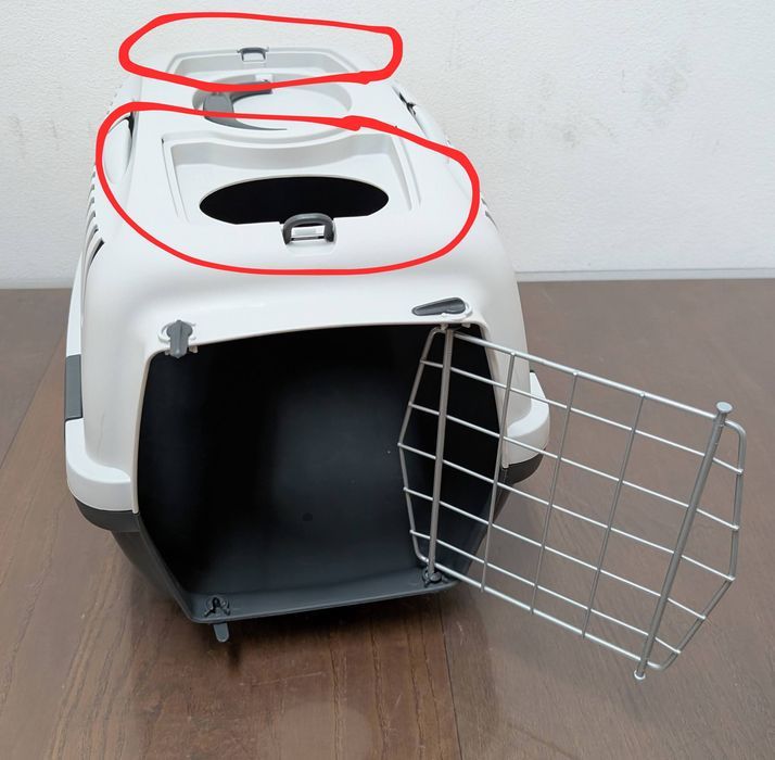 Kerbl Pet Transporter dla Psa i Kota Gulliver Rozmiar 2 do 8kg 36x55x35cm - Zwrot Niekompletny
