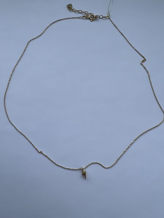 Золотая цепочка колье желтое золото 585 проба