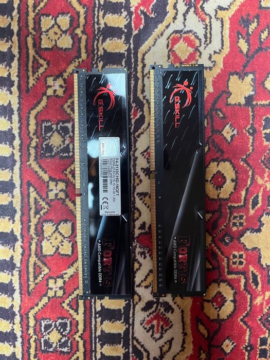 G.SKILL 16gb(2x8) DDR4 2444mhz CL15