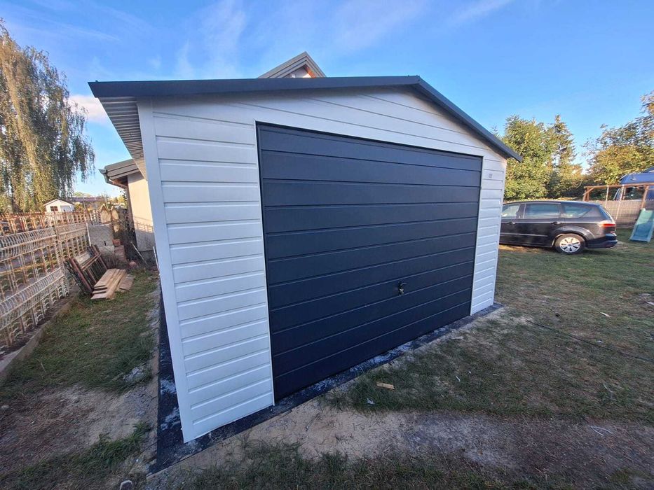 Garaż 4x6  MOCNY garaże blaszane Cała Polska  SZYBKI TERMIN!  Blaszak