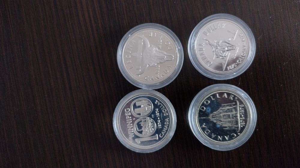 Srebrne dolary kanadyjskie