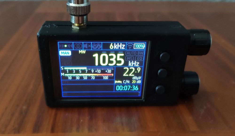 TEF6686 Mini DSP (сенсорный экран)Все диапазоны