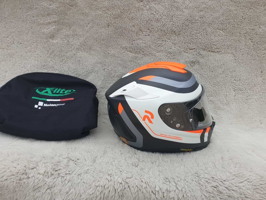 Hjc Rpha 70 Carbon rozm XXL  carbonowy kask motocyklowy z blendą .