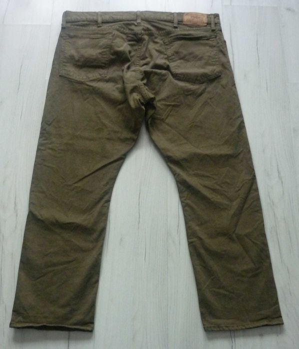Męskie spodnie jeansowe POLO RALPH LAUREN r. XXL W40 L30 STRETCH khaki