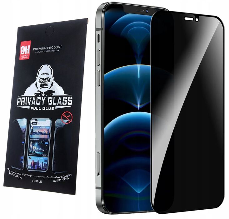 Szkło Prywatyzujące Anti Do Iphone 16E Ochrona Szybka Hartowane