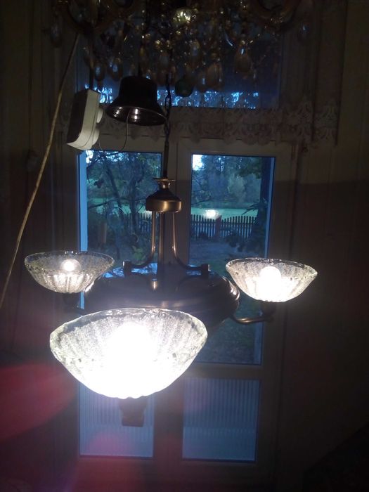 Lampa Wisząca-Żyrandol Retro;duży średnica 75 cm