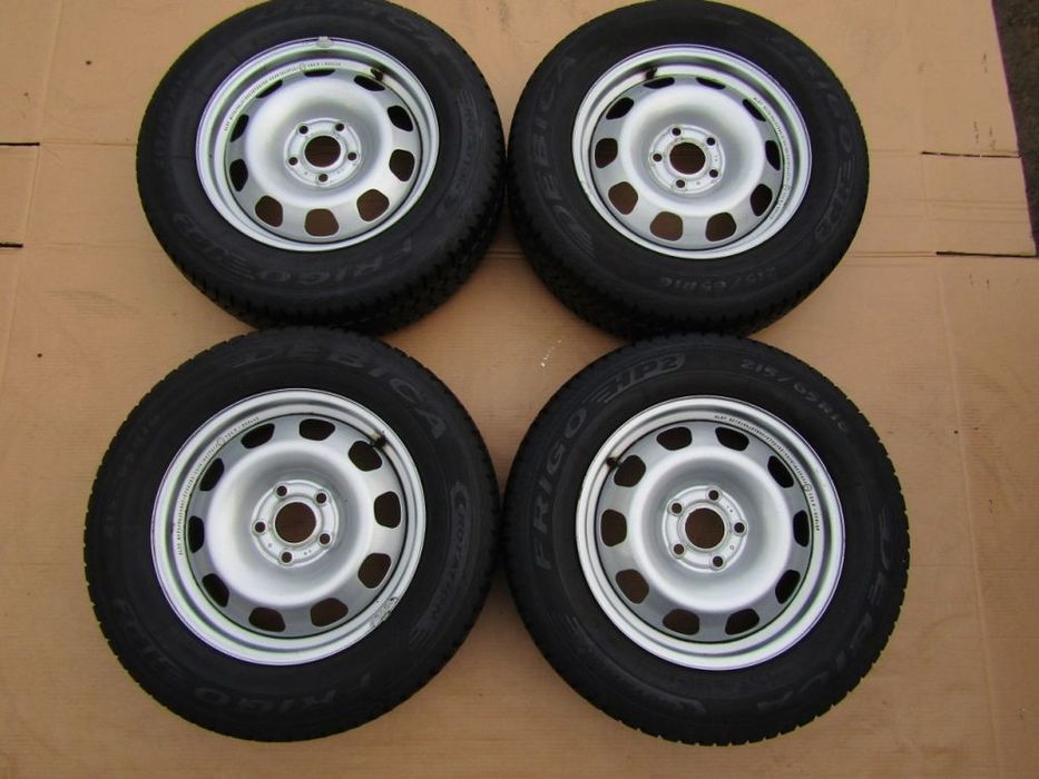 4x felgi stalowe 16 dacia duster oe i ii / 6,5 j 5x114,3 et50 piasta 66,1 mm / oryginalne