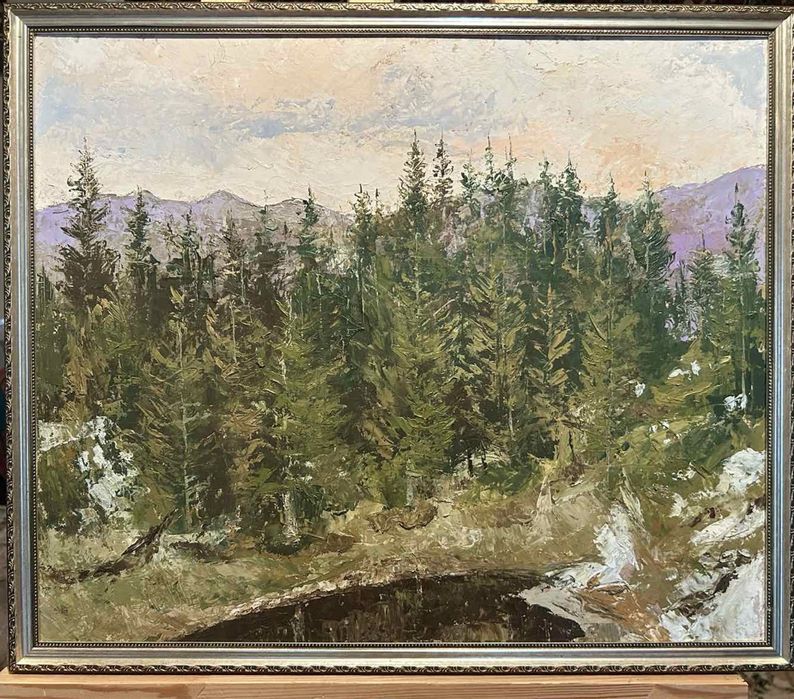 Картина олією | 50×60 | Оригінал | Карпати | 2015 р.