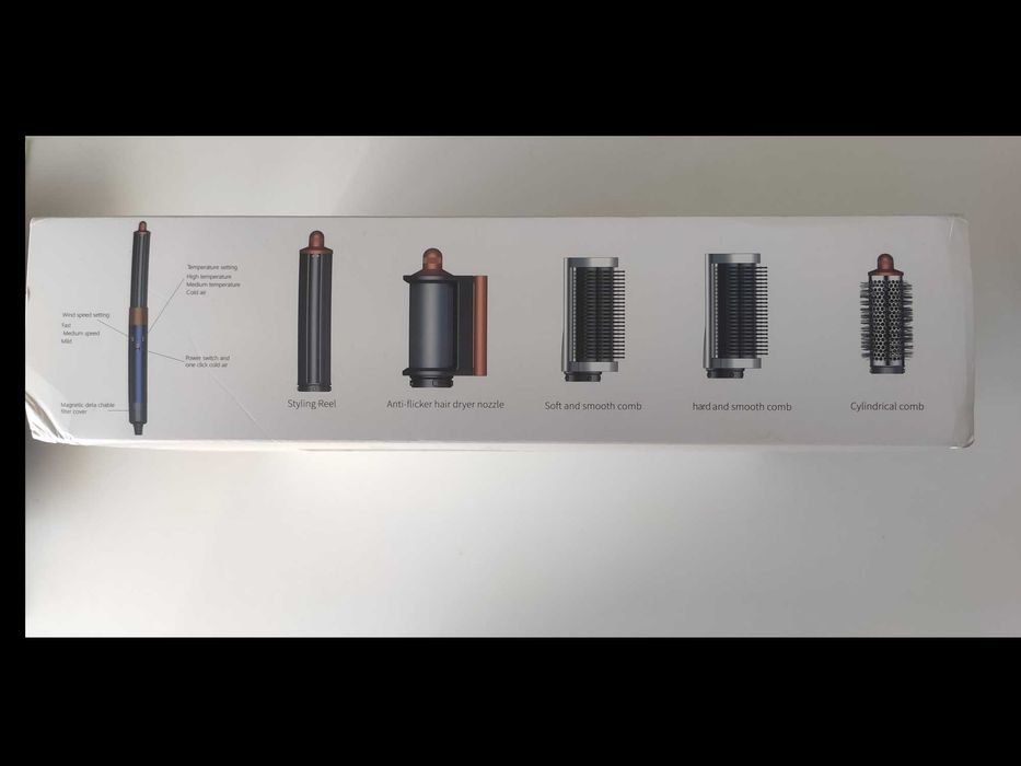 Фен-стайлер Tinsol Airwrap синій