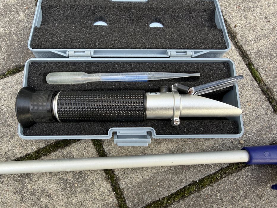 Refraktometr zasolenia/Salimetr + uchwyt maxspect