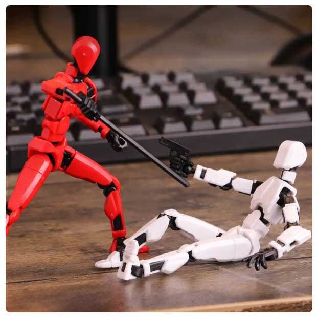 Подвижный Робот DUMMY 13 lucky фигурка для создания своей анимации