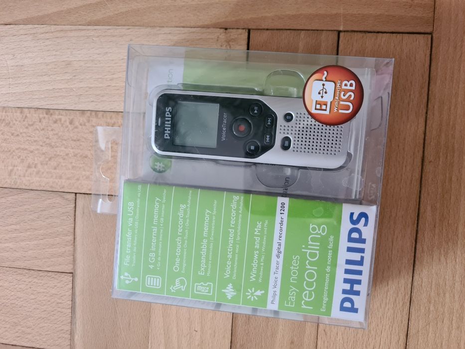 Dyktafon cyfrowy Philips DVT 1200