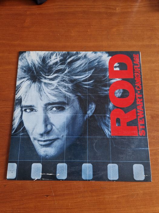 Vinil "Camouflage", Rod Stewart, 1984