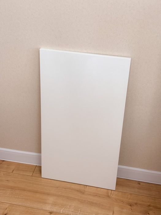 Дошка стільниця МДФ білий глянець 40х70 см