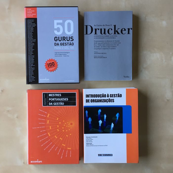 Lote de Livros de Gestão e Negócios