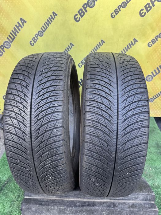 Шини Michelin Alpin 5 235/55r19 пара зима склад б/у