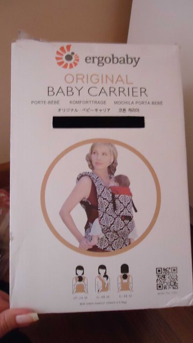 ERGOBABY nosidło ergonomiczne jak Tula (3 pozycje noszenia)