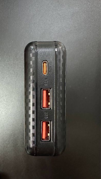 Power bank Павер банк 20 000 mah на 18650 тесла з ліхтарем 22.5w