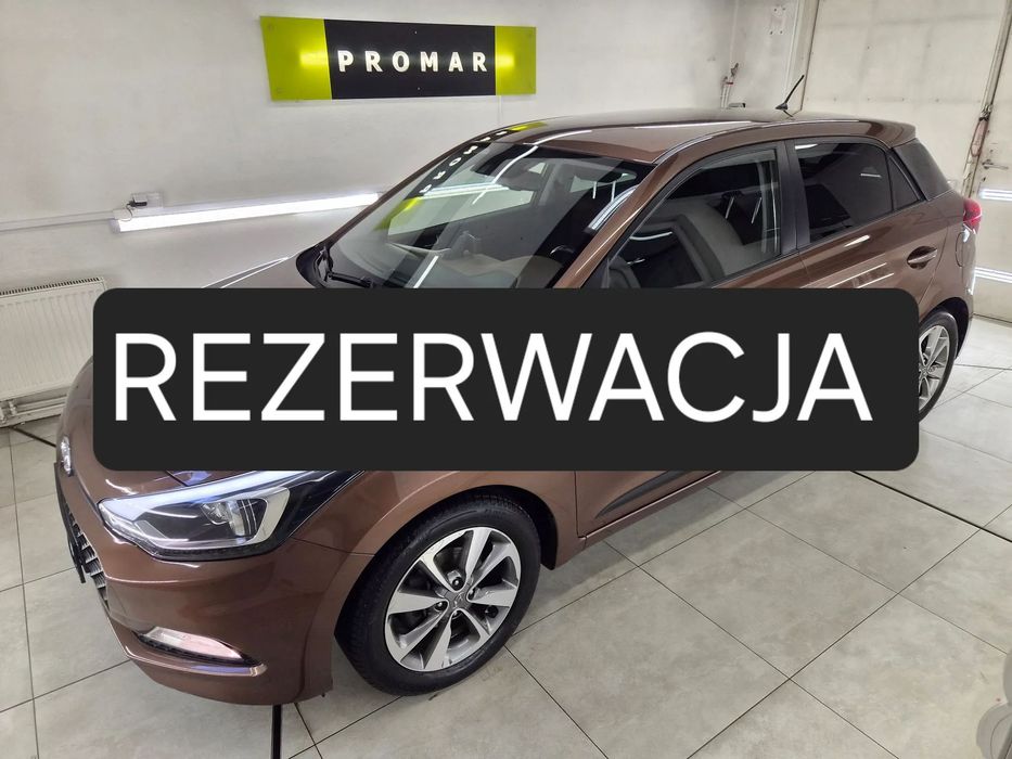 Hyundai i20 Bogata wersja Klimatronik podgrzewane fotele+kierownica Serwis ASO