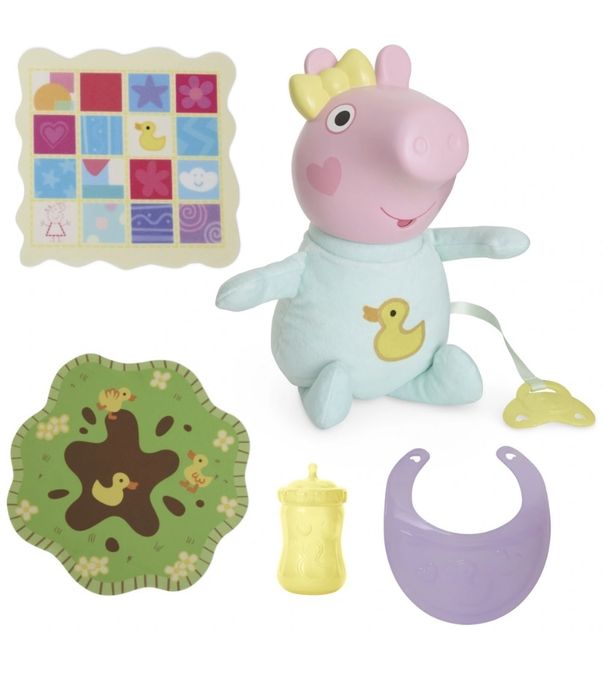 Новинка Пеппа Піг Еві інтерактивна Baby Evie Doll малюк Еві Peppa Pig