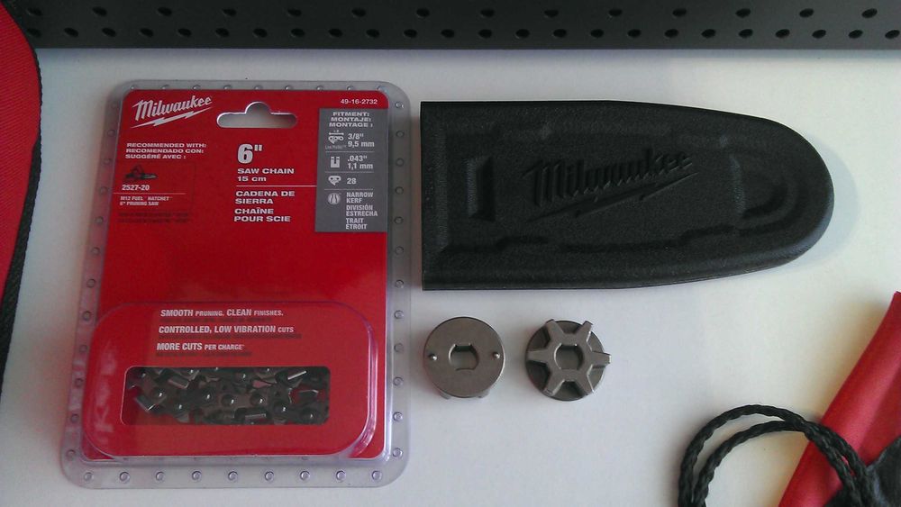 Ланцюг/зірочки Milwaukee для M12/M18 від 6"до 20"