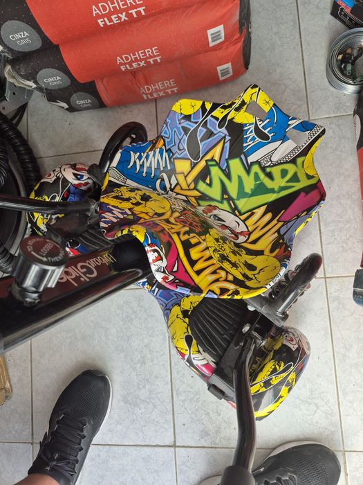 Hoverboard com kart