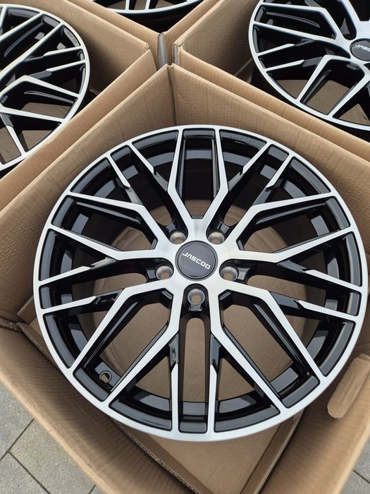 #RS4 Alufelgi R18 5x108 OMODA JAECOO Nowe Czarne TPMS śruby