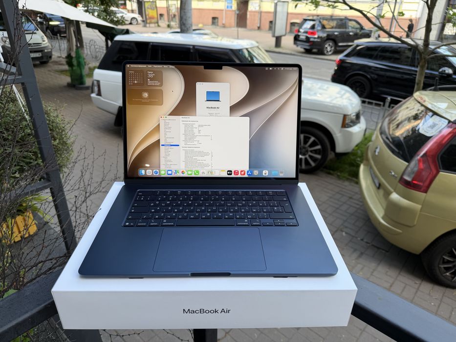 Open Box MacBook Air 15” M4 16/256Gb Midnight (офіційний)