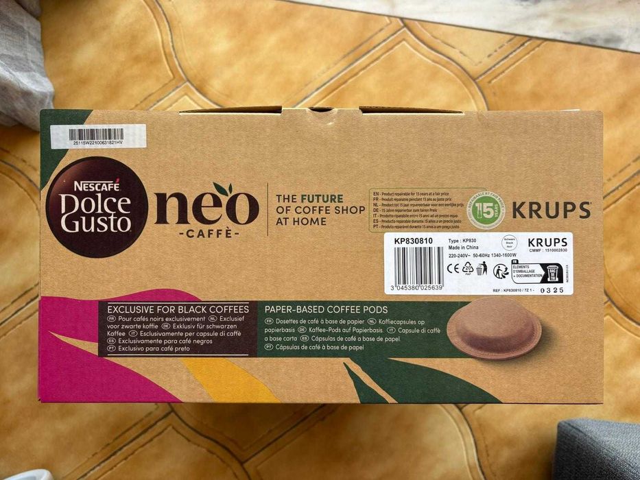 Máquina Café KRUPS Dolce Gusto Neo