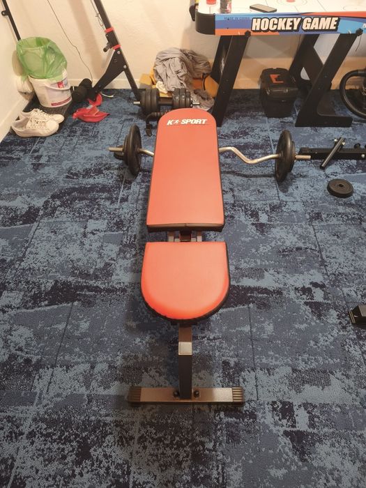 Ławeczka K-Sport, obustronnie regulowana do 250kg