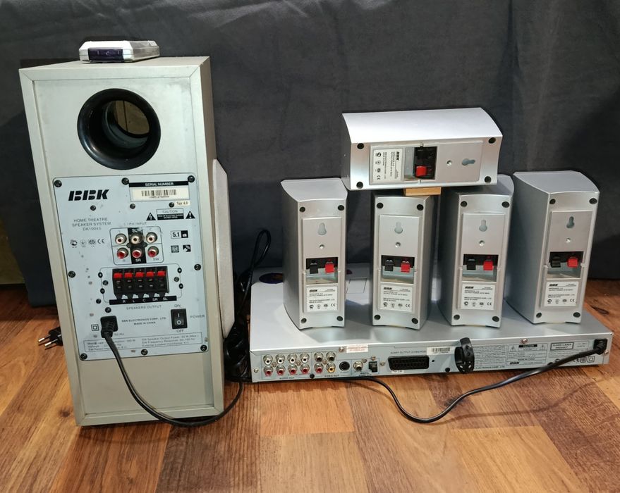 Домашній кінотеатр 5 :1  BBK  DK 1004s