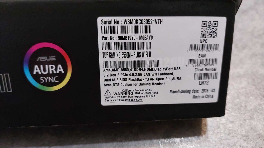 Asus TUF Gaming B550M-Plus Wi-Fi II